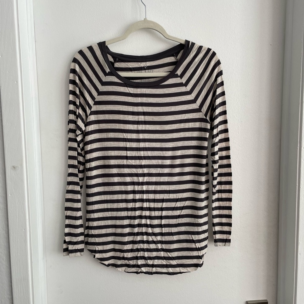 Striped long sleeve